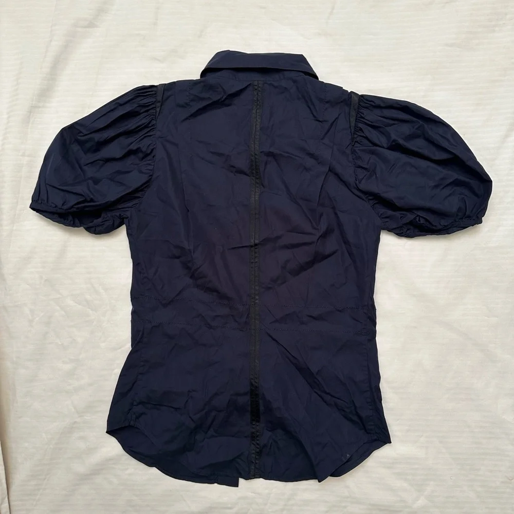 Prada black cotton women shirt size 6 - Picture 11 of 16